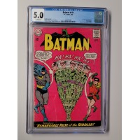 Batman 171 CGC 5.0 1st Silver Age Riddler - Off White Pages - Nice solid copy