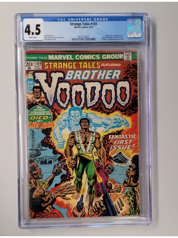 STRANGE TALES #169  CGC 4.5 - 1ST APPEARANCE OF BROTHER VOODOO