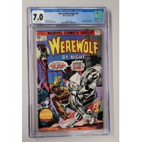 WEREWOLF BY NIGHT #32 CGC 7.0   MOON KNIGHT ORIGIN AND 1ST APPEARANCE - NEW CASE