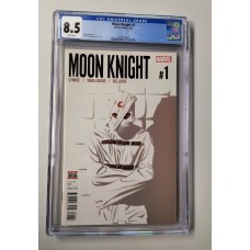 Moon Knight 1 CGC 8.5- New Slab - Jeff Lemire 