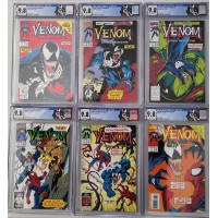 VENOM LETHAL PROTECTOR #1-6 (ALL 6 BOOKS) ALL CGC 9.8 ALL MATCHING CUSTOM LABELS