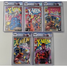 X-MEN#1 (ALL 5 COVERS) ALL CGC 9.8 NEW SLABS - All Matching Custom Labels